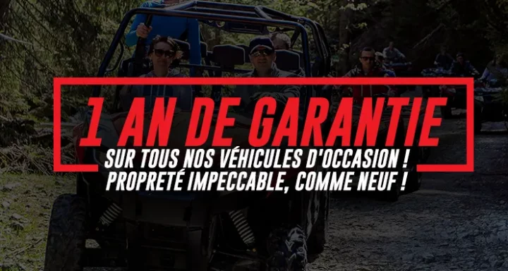 1 an de garantie, sur tous nos véhicules d’occasion! Propreté impéccable, comme neuf!