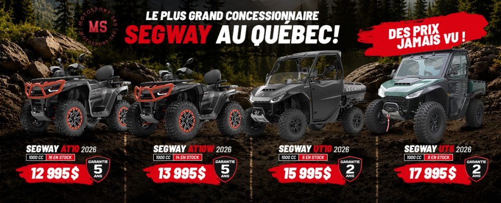 Le plus grand concessionnaire Segway au Québec !