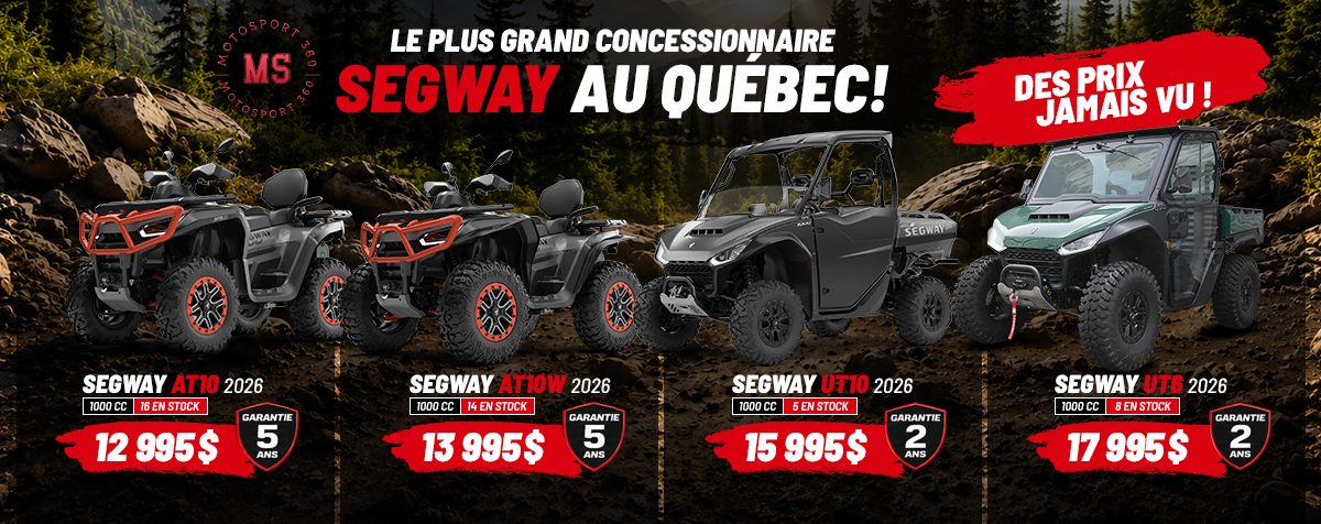 Le plus grand concessionnaire Segway au Québec !